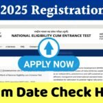 NEET 2025 Registration